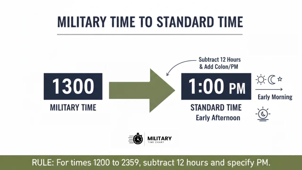 1300 Military Time 3 converting 1300 from military time to standard time infographic