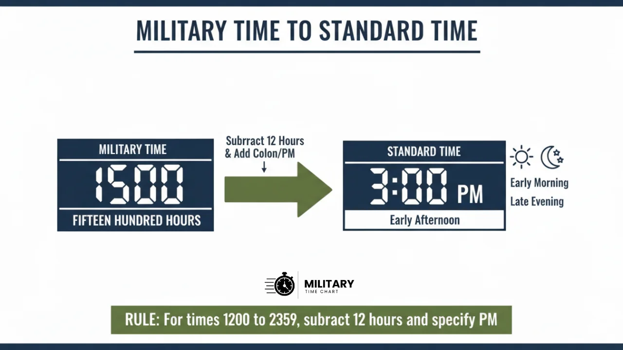 converting 1500 from military time to standard time infographic
