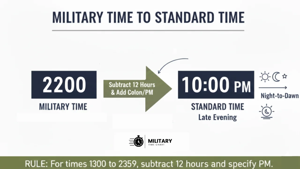 2200 Military Time 3 converting 2200 military time to standard time infographic
