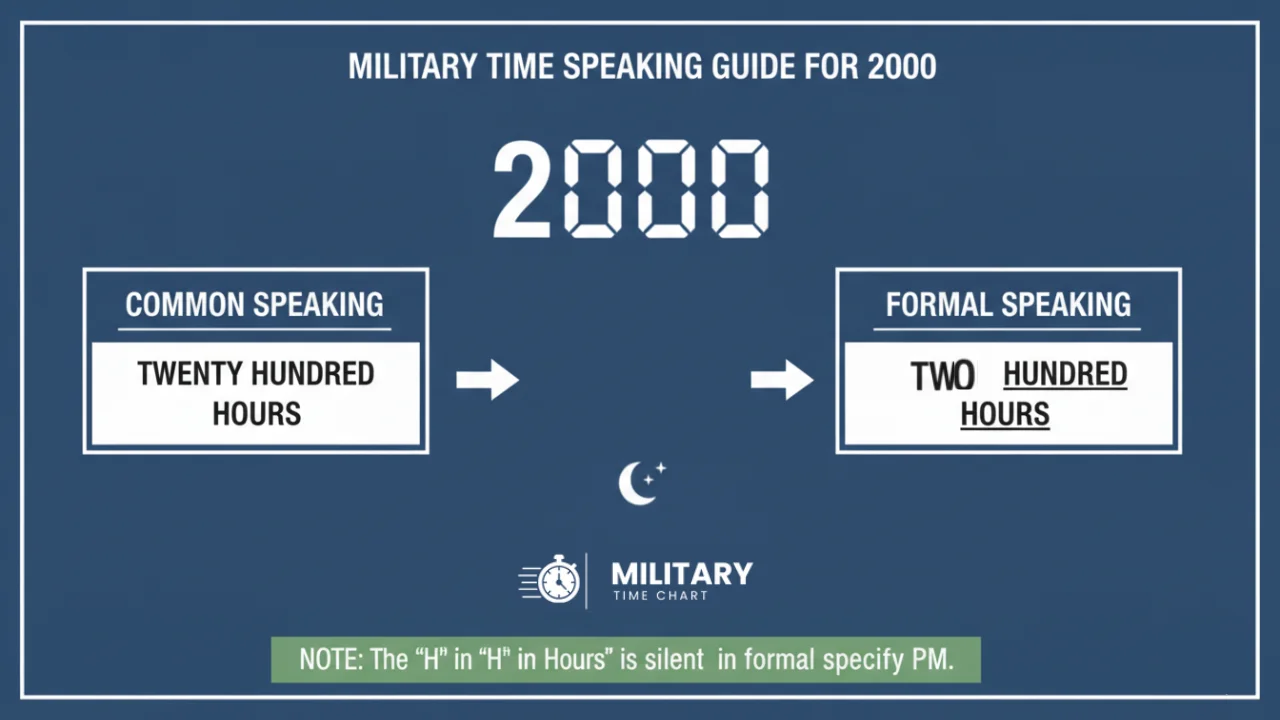 how to pronounce 2000 in military time infographic
